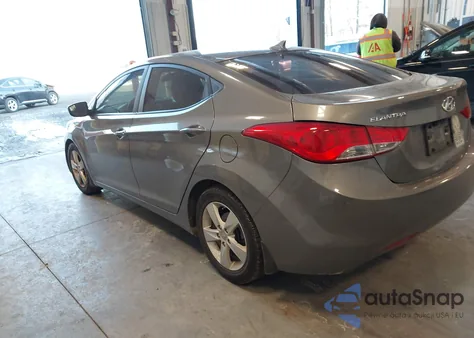 2013 Hyundai Elantra Gls z USA, uszkodzony, nr VIN 5NPDH4AE4DH397572